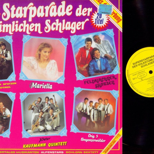 LP--Superstarparade Der Volkstümlichen Schlager   /NM