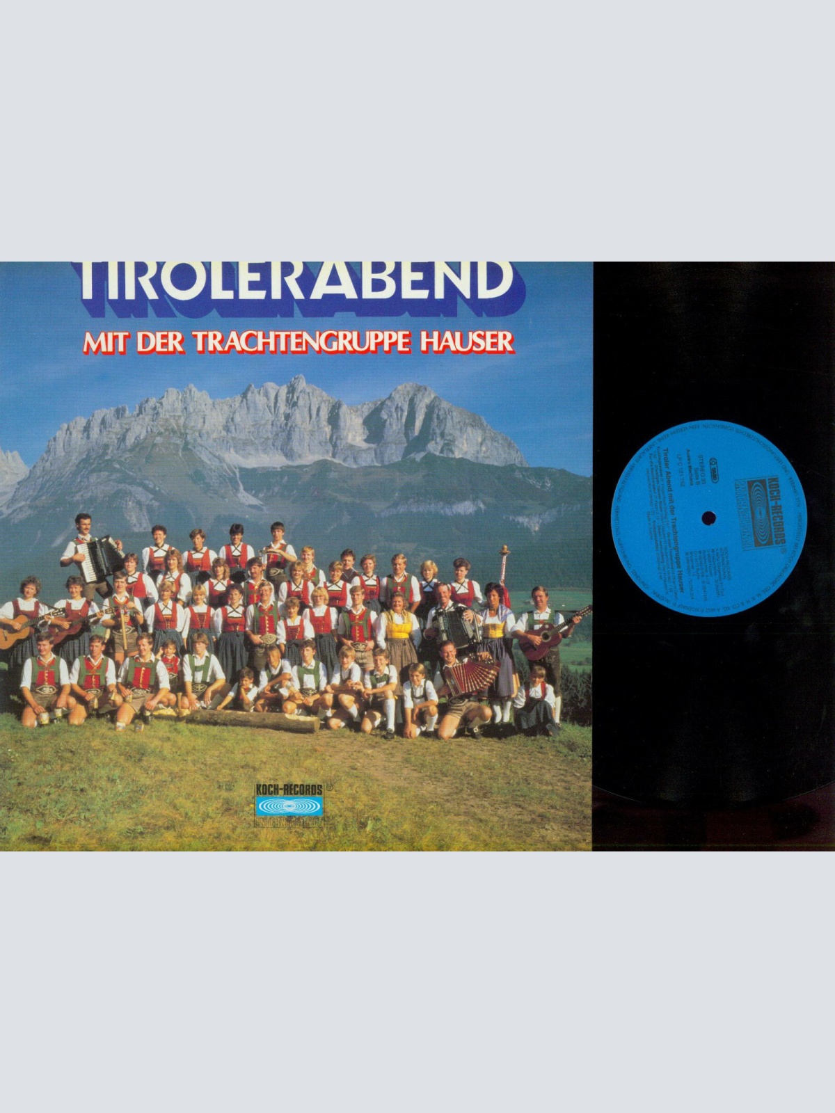 LP--Tiroler Abend mit der Trachtengruppe Hauser   /NM