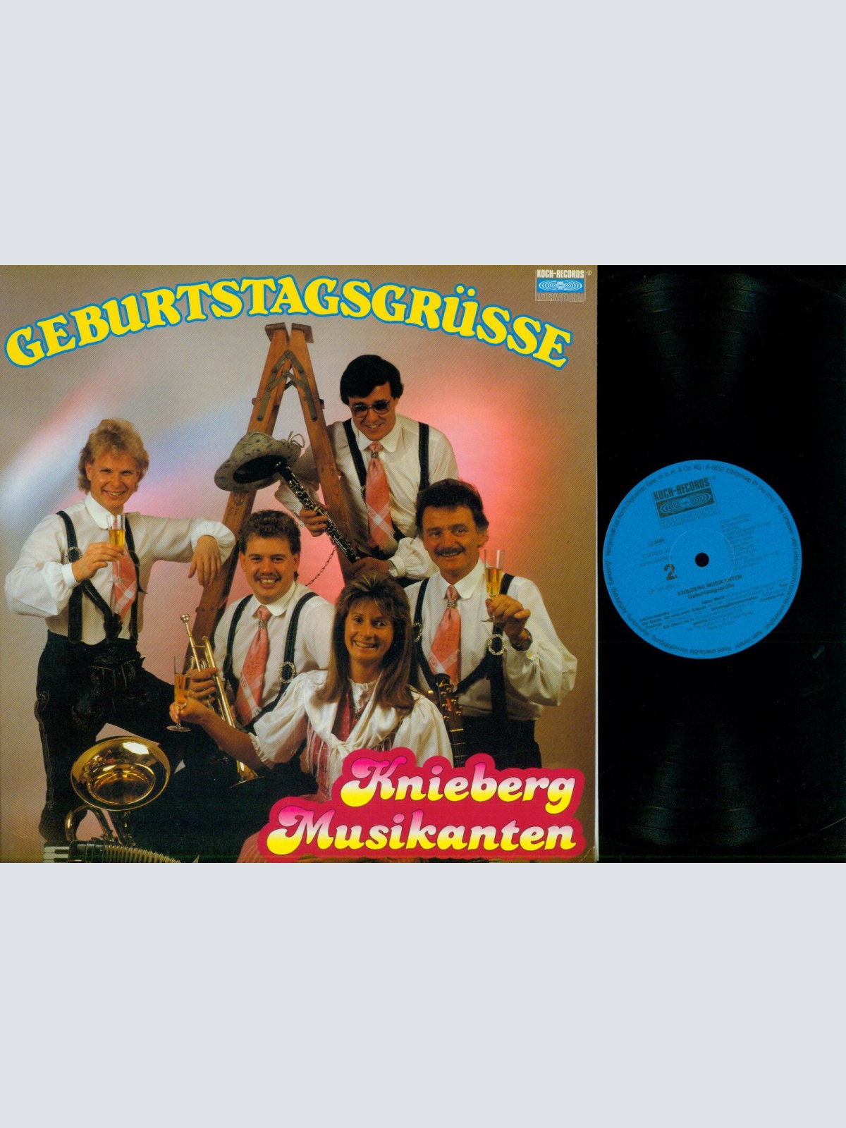 LP--Knieberg Musikanten --Geburtstagsgrüße  //