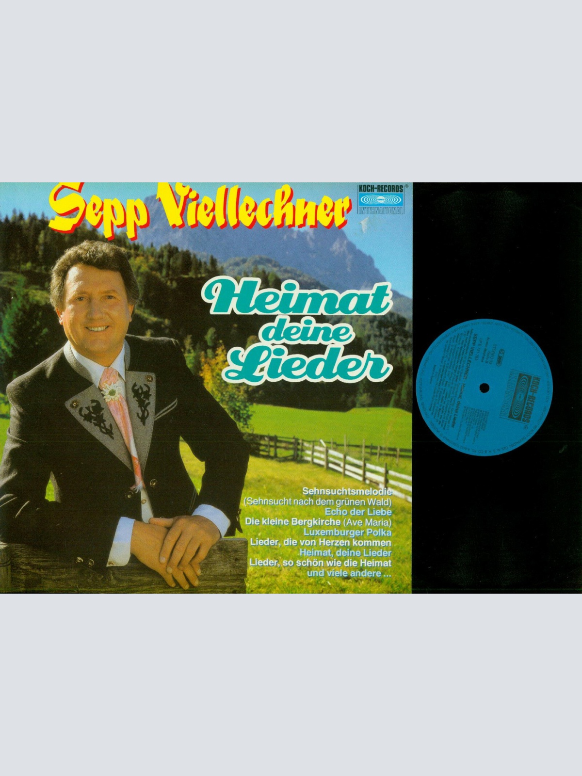 LP-- Sepp Viellechner  - Heimat deine Lieder    //NM