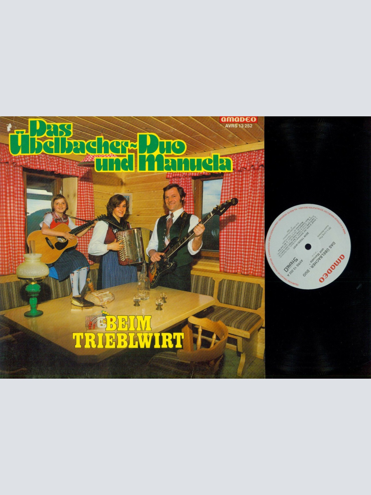 LP--Das Übelbacher Duo  -- Beim Trieblwirt  / NM