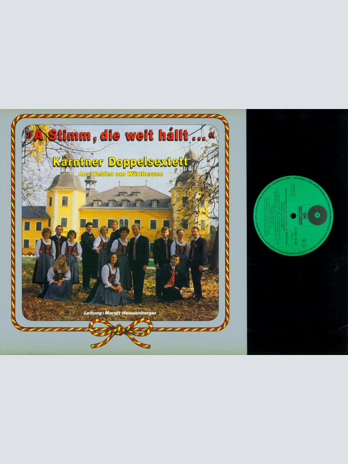LP--Kärntner Doppelsextett Aus Velden Am Wörthersee – A Stimm, Die Weit Ha  /NM