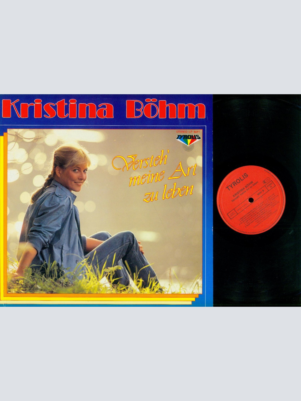 LP--Kristina Böhm – Versteh' Meine Art Zu Leben /NM