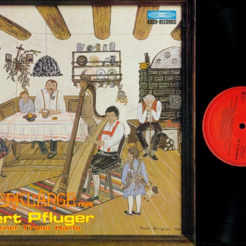 LP--Harfenklänge -- Mit Hubert Pflüger Und Seiner Tiroler Harfe      /NM