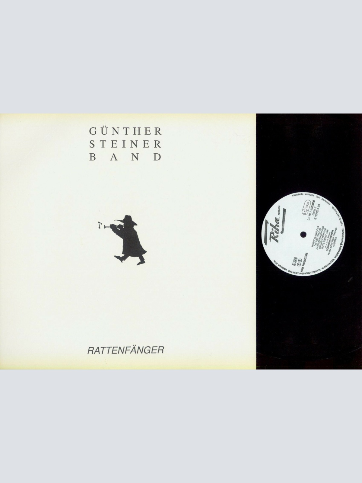 LP--Günther Steiner Band – Rattenfänger -OIS   /NM