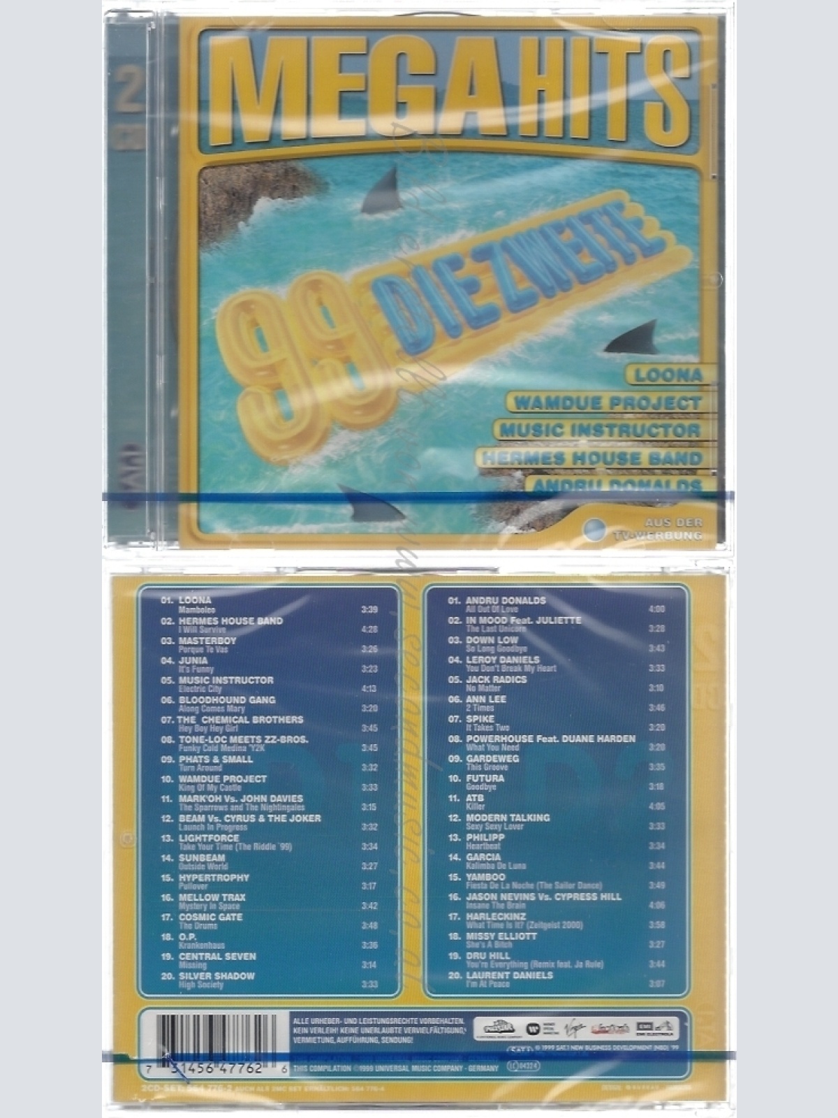 CD--NM-SEALED--MEGAHITS 99 DIE ZWEITE