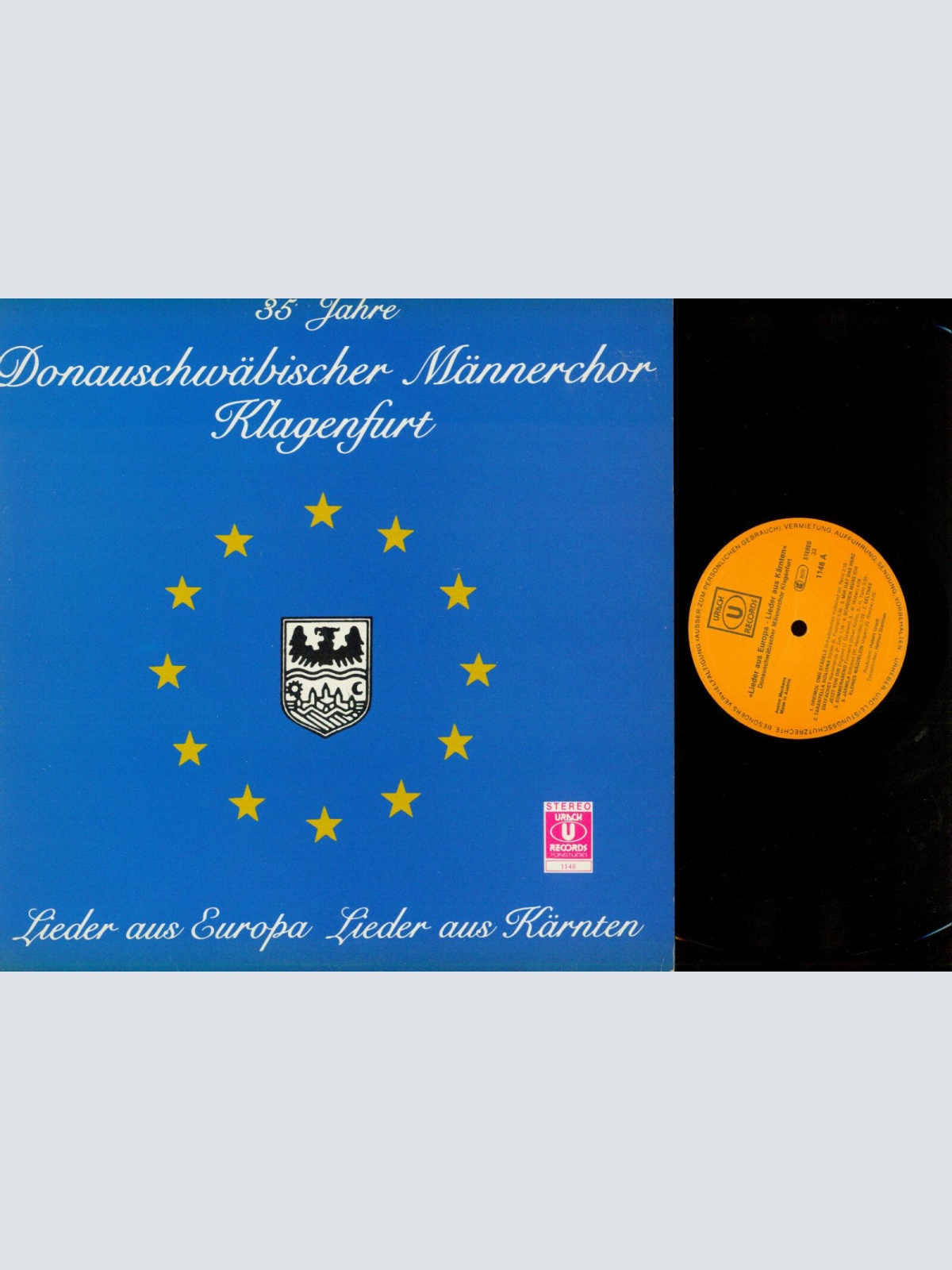 LP--Donauschwäbischer Männerchor Klagenfurt – 35 Jahre   / NM