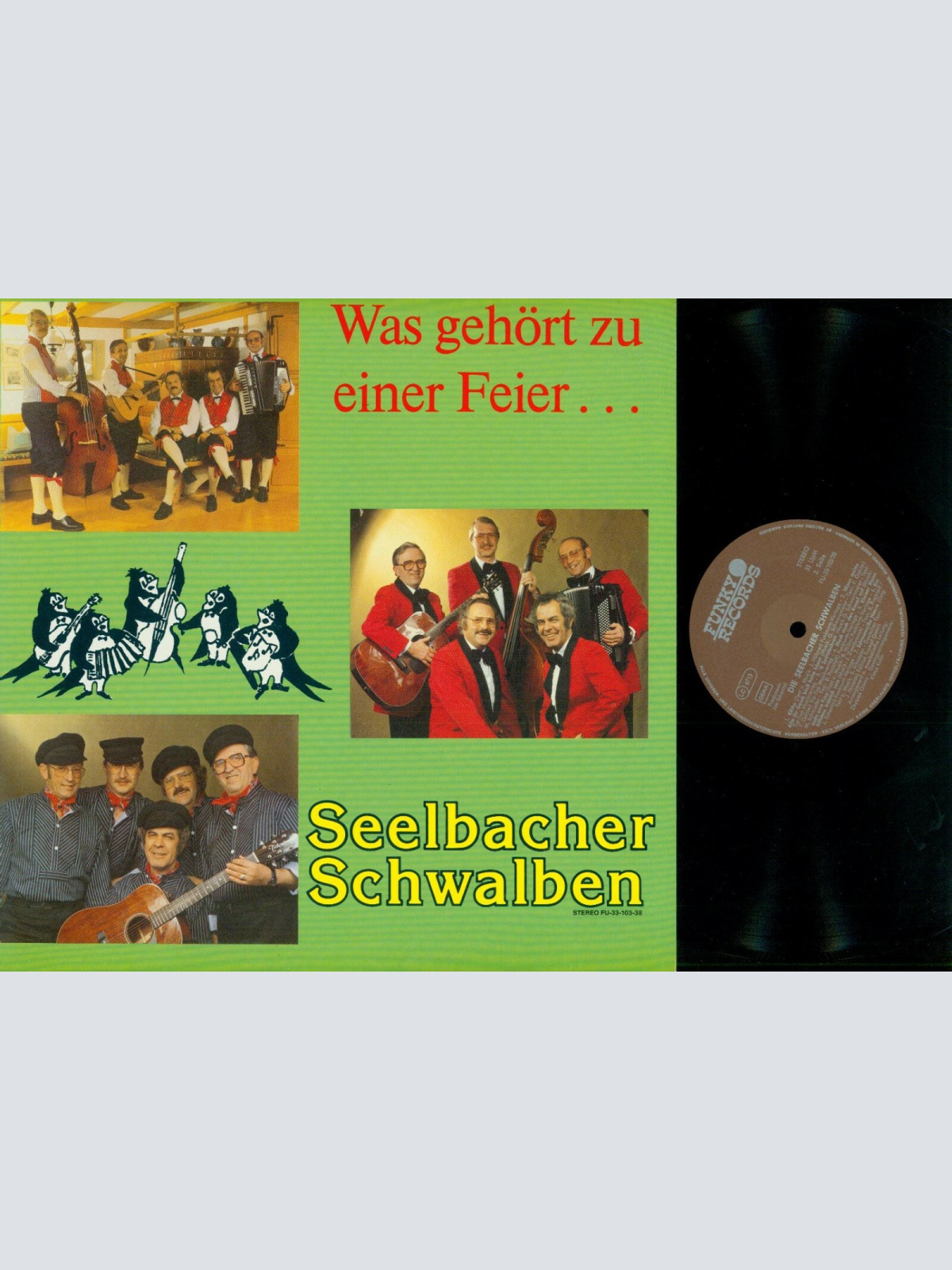 LP--Die Seelbacher Schwalben --Was gehört zu einer Feier    / NM