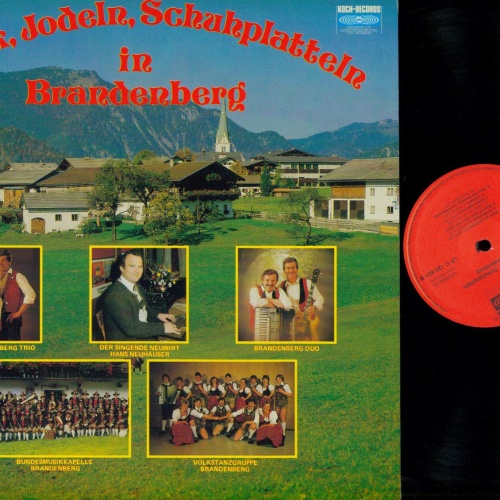 LP--Musik Jodeln Schuhplatteln in Brandenberg     / NM