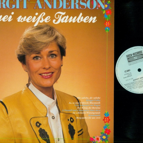 LP--Margit Anderson – Drei Weiße Tauben   / NM
