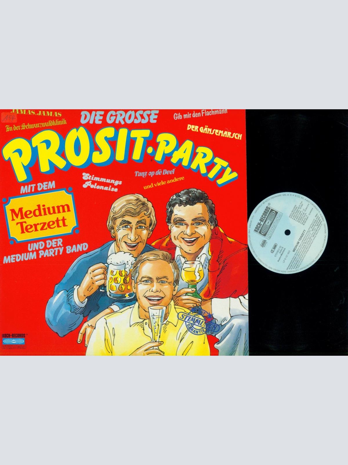 LP--Die Grosse Prosit-Party (Mit Dem Medium Terzett     / NM