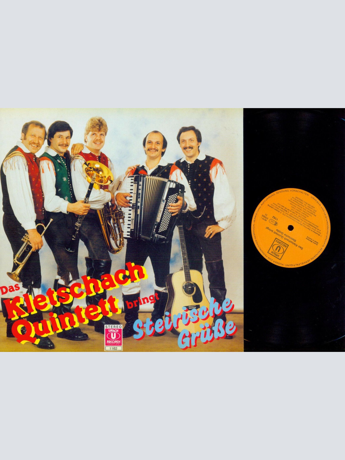 LP--Das Kletschach Quintett – Steirische Grüße    / NM