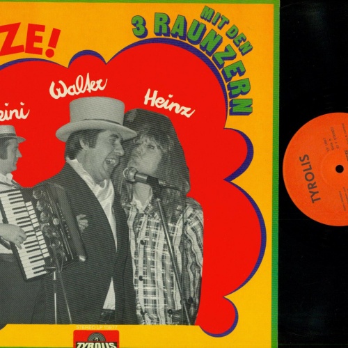 LP--Die 3 Raunzer --Einfach Spitze  mit den 3 Raunzern  / NM