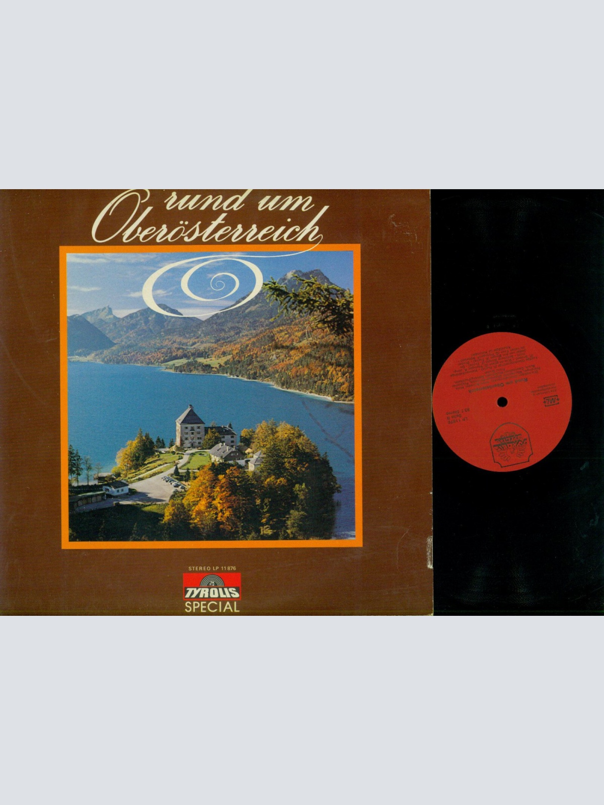 LP--Rund um Oberösterreich - Die lustigen Oberösterreicher- Pilsbacher Bua / NM