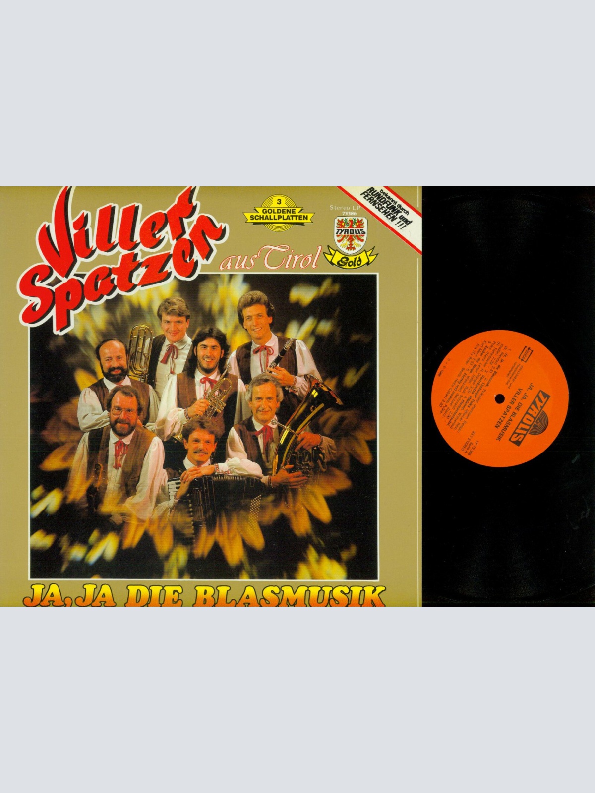 LP--Viller Spatzen – Ja, Ja Die Blasmusik   / NM
