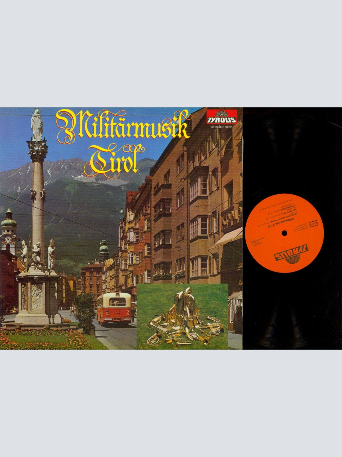 LP--Militärmusik Tirol --Militärmusik Tirol / NM