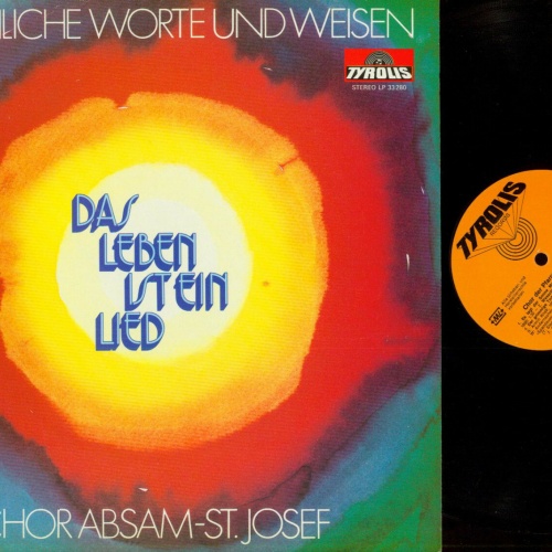 LP--Chor Absam-St. Josef – Besinnliche Worte Und Weisen  / NM
