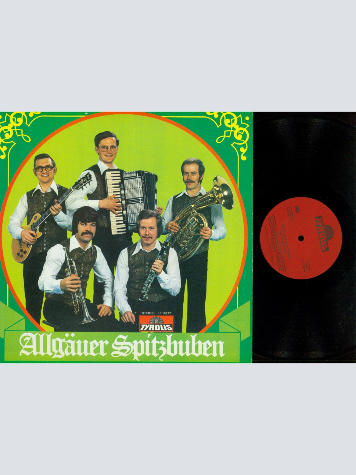 LP--Allgäuer Spitzbuben – Musik Kennt Keine Grenzen   / NM