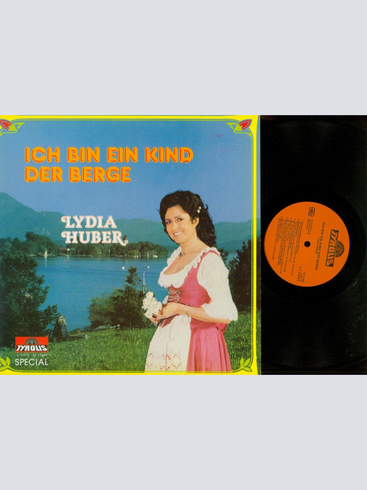 LP-- Lydia Huber -- Ich bin ein Kind der Berge  / NM