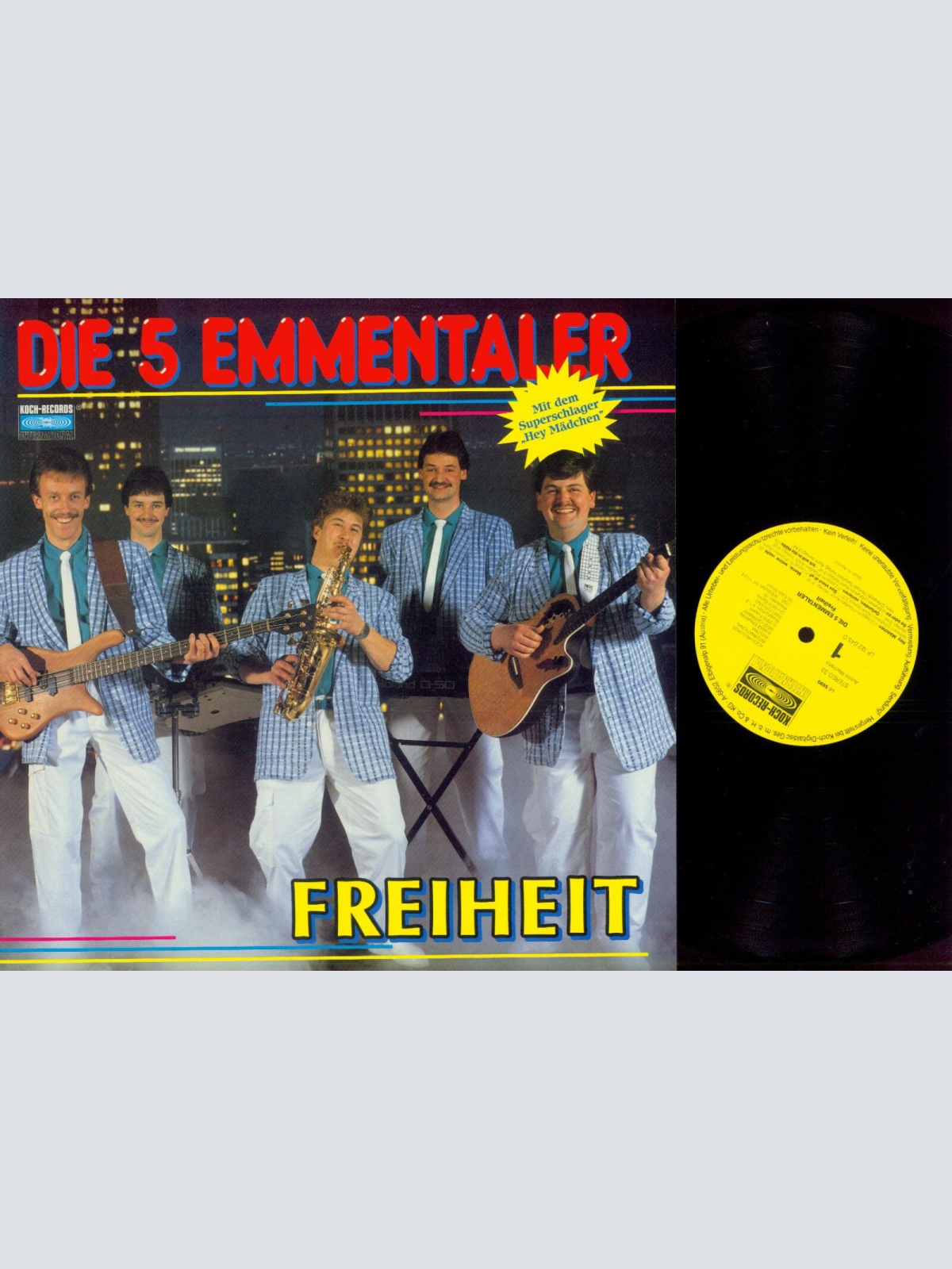 LP-- Die 5 Emmentaler  -- Freiheit   / //NM