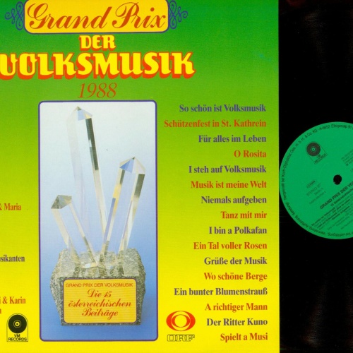 LP-- Grand Prix Der Volksmusik 1988 / VM Records   / //NM