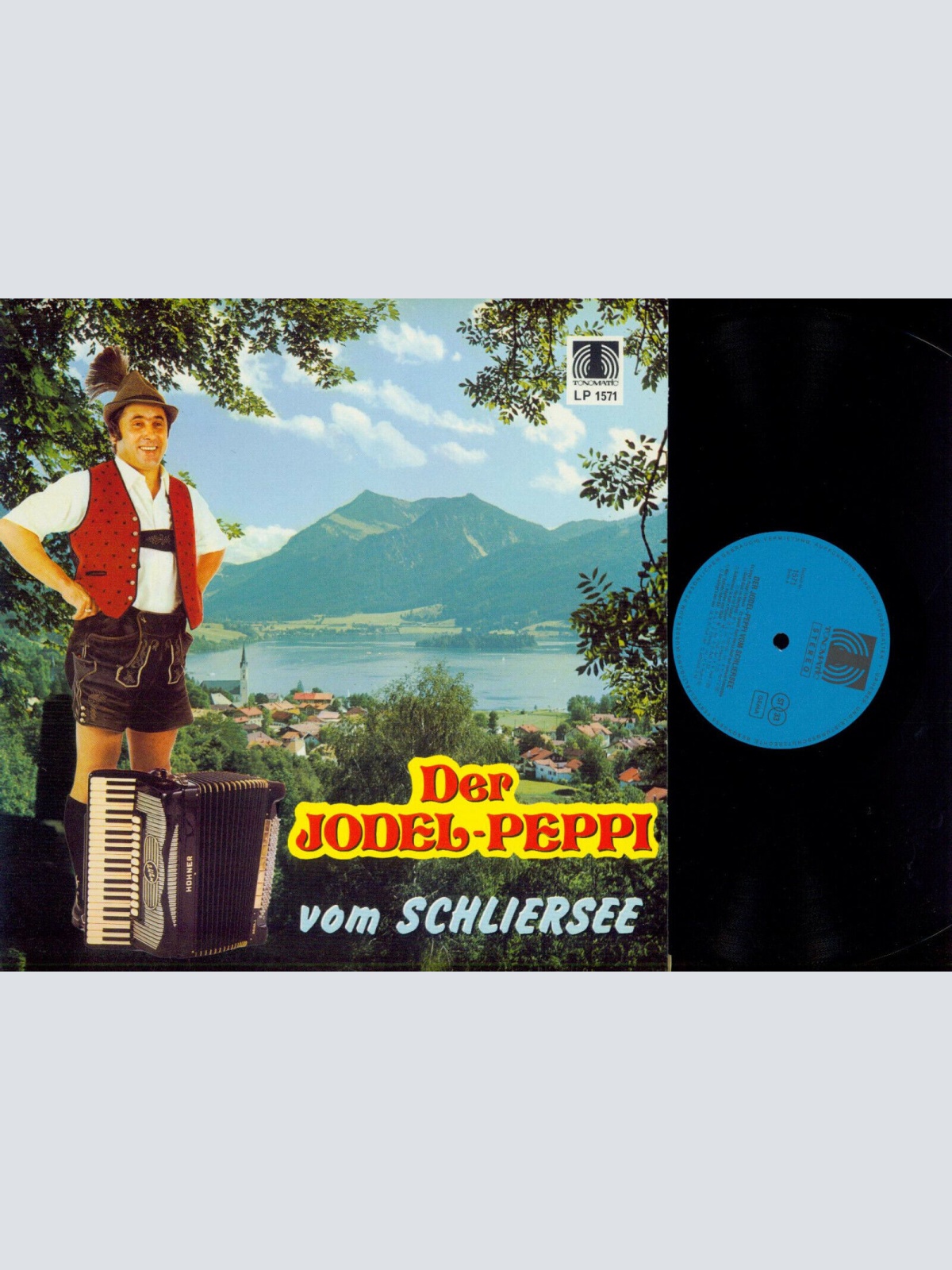 LP--Der Jodel Peppi vom Schliersee    //NM