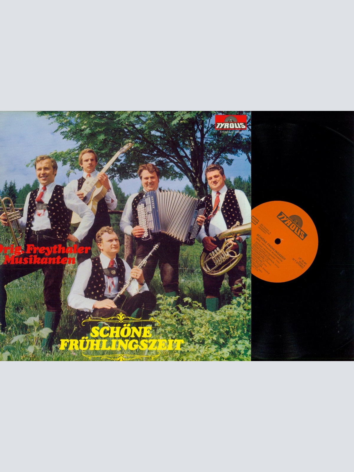 LP-- Orig. Freythaler Musikanten – Schöne Frühlingszeit / //NM