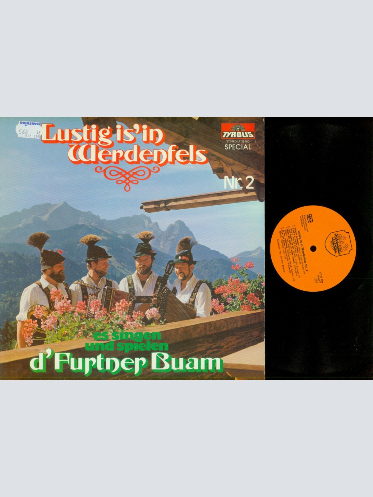 LP-- Lustig is in Werdenfels  Nr.2 -- d'Furtner Buam / //NM