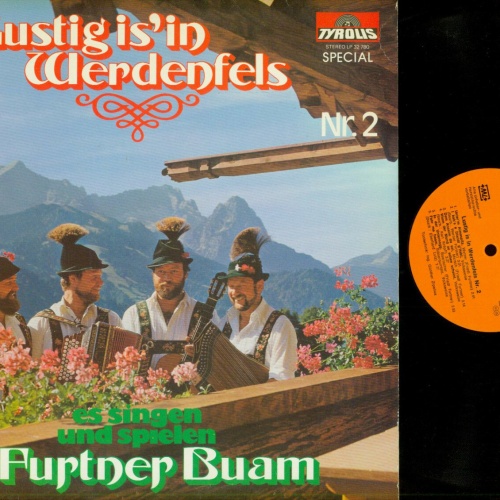 LP-- Lustig is in Werdenfels  Nr.2 -- d'Furtner Buam / //NM