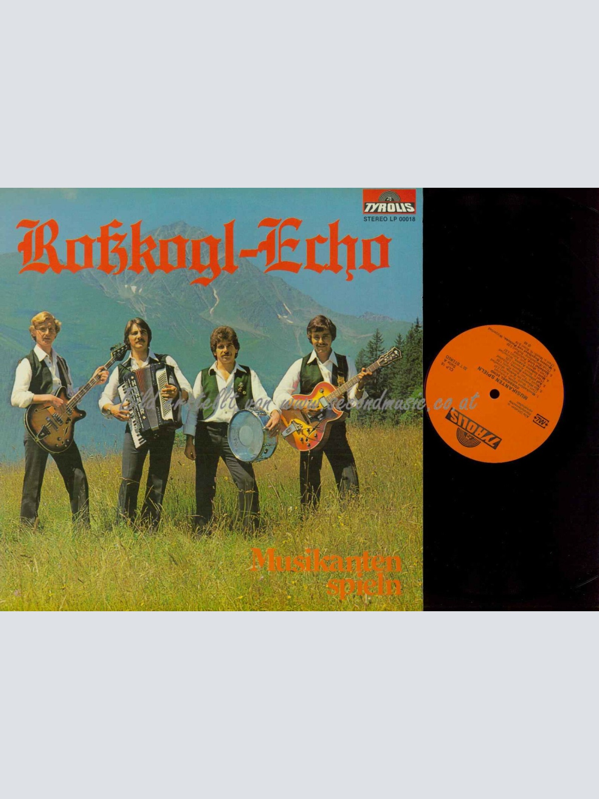 LP--Rosskogl Echo -- Musikanten spieln   //    //NM