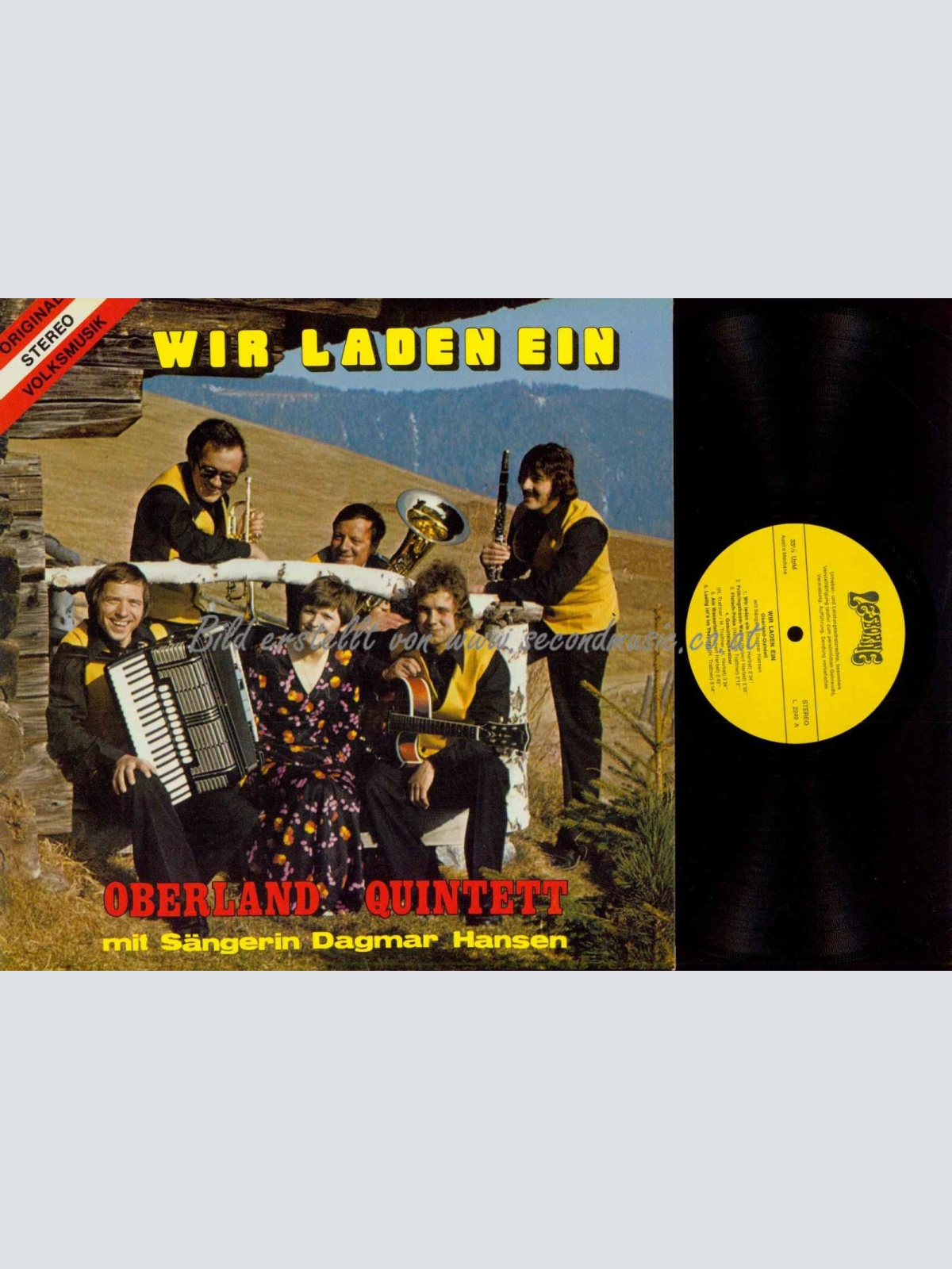 LP--Oberland-Quintett -- Wir laden ein //    //NM