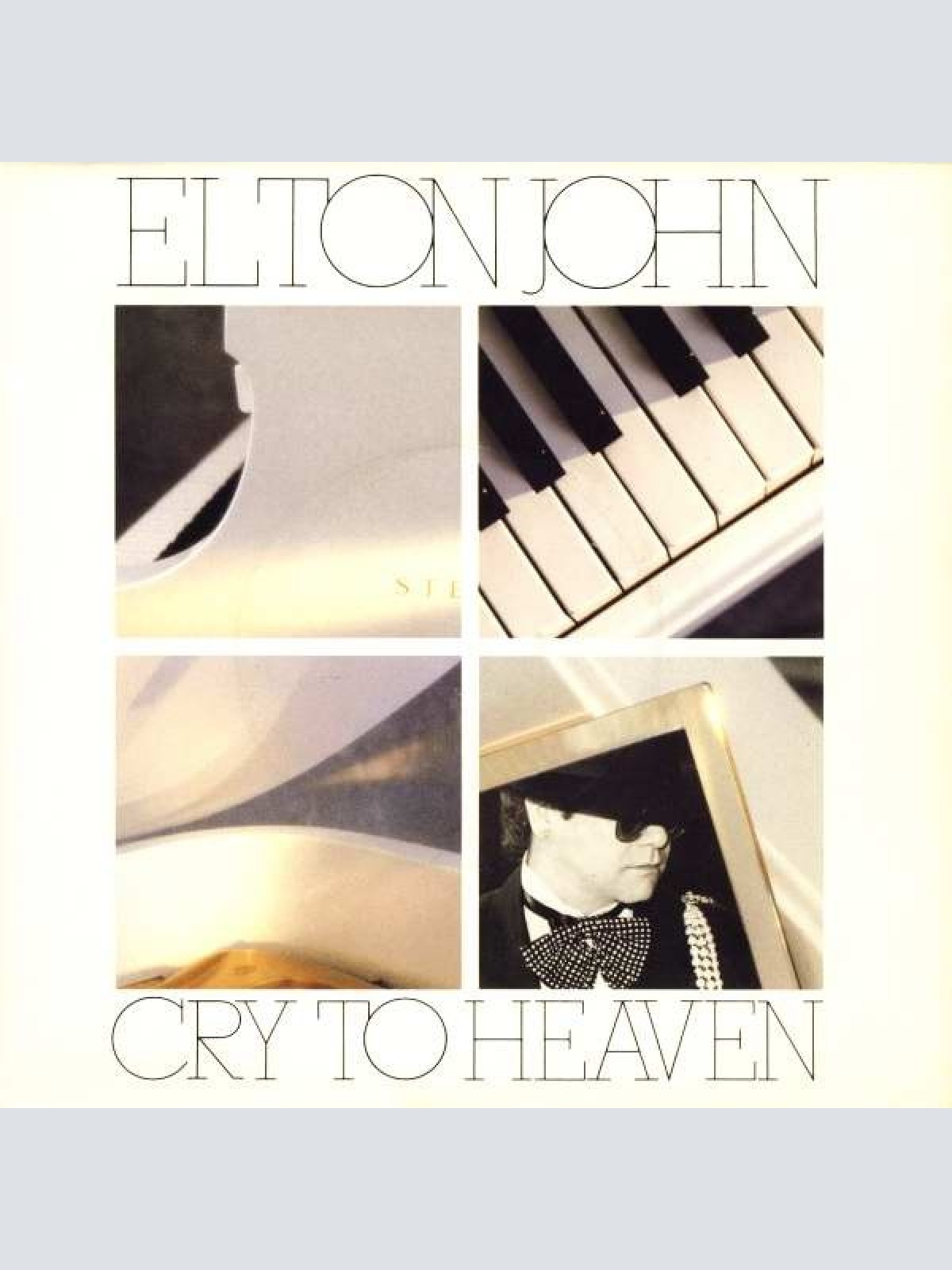 7", Single Elton John - Cry To Heaven