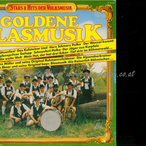 LP-- Goldene Blasmusik---Alpenoberkrainer----Various   //