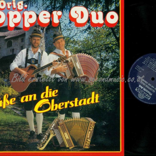 LP-- Orig. Glopper Duo --  Grüße an die Oberstadt     //NM