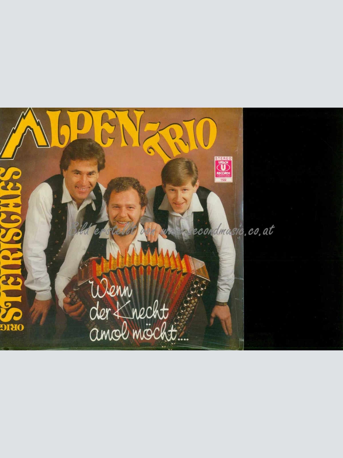 LP-- Orig. Steirisches Alpen-Trio – Wenn Der Knecht Amol Möcht  //Mint Sealed