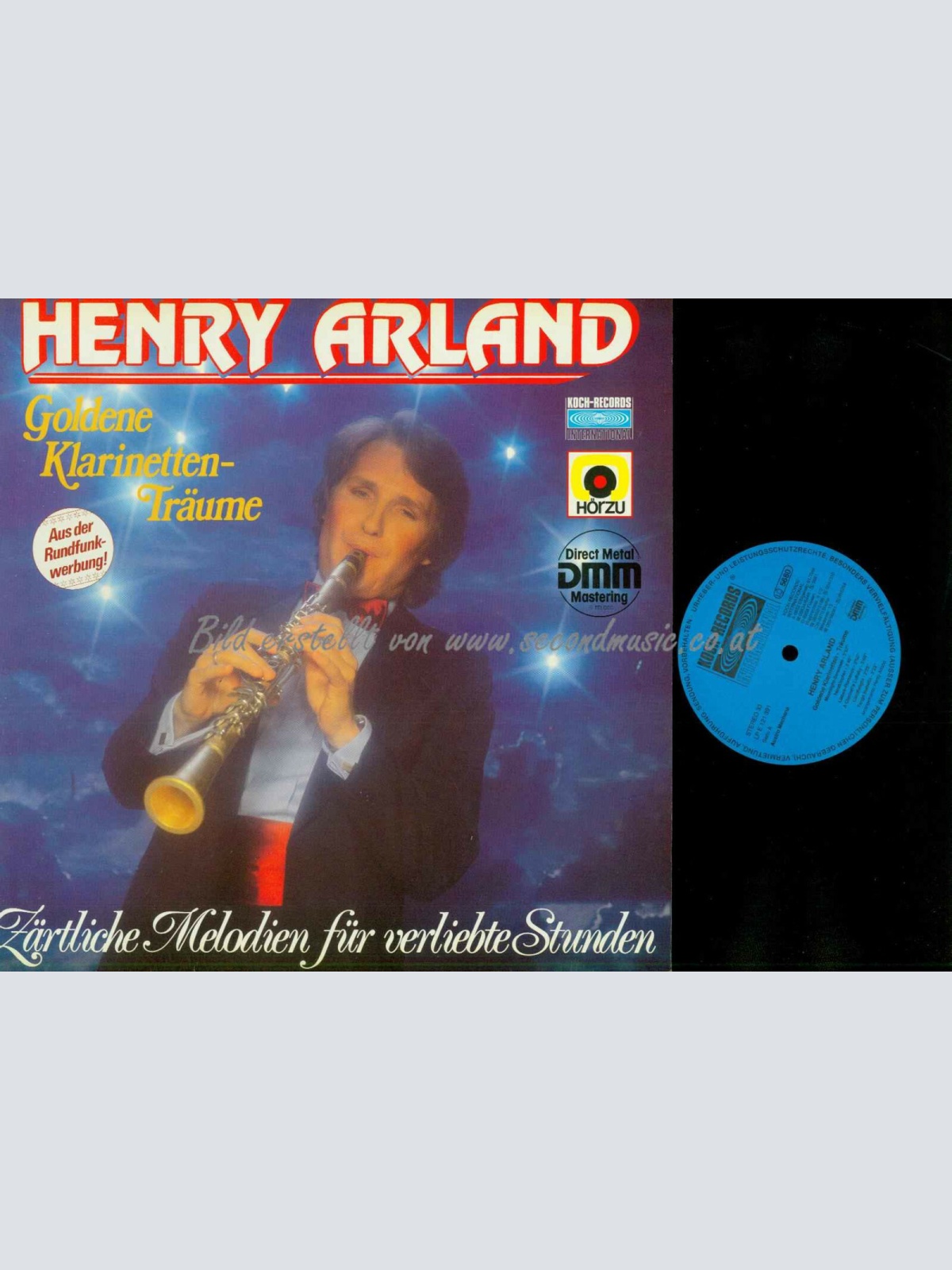 LP-- Henry Arland – Goldene Klarinetten-Träume // NM