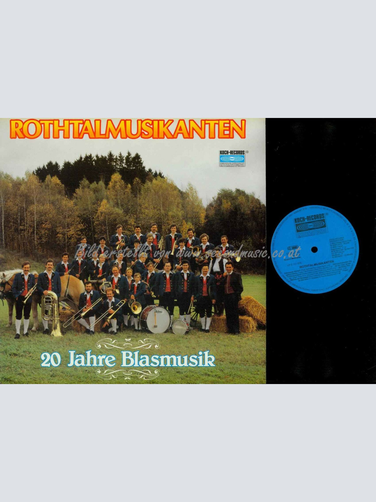 LP--Rothtalmusikanten --20 Jahre Blasmusik   //  NM