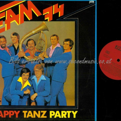 LP--Team 74 – Happy Tanz Party  //    NM
