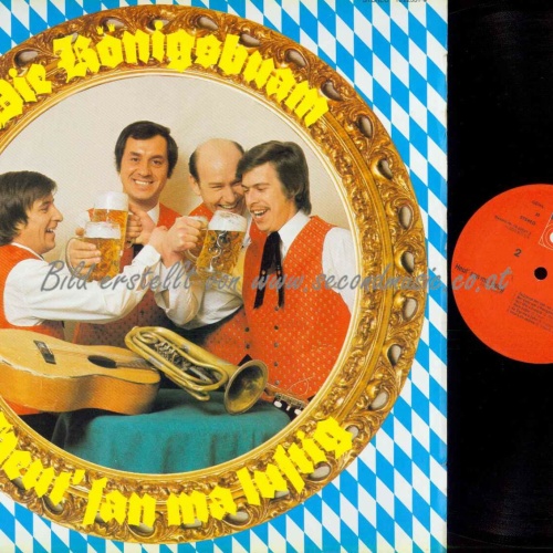 LP--Die Königsbuam – Heut' San Ma Lustig //  NM