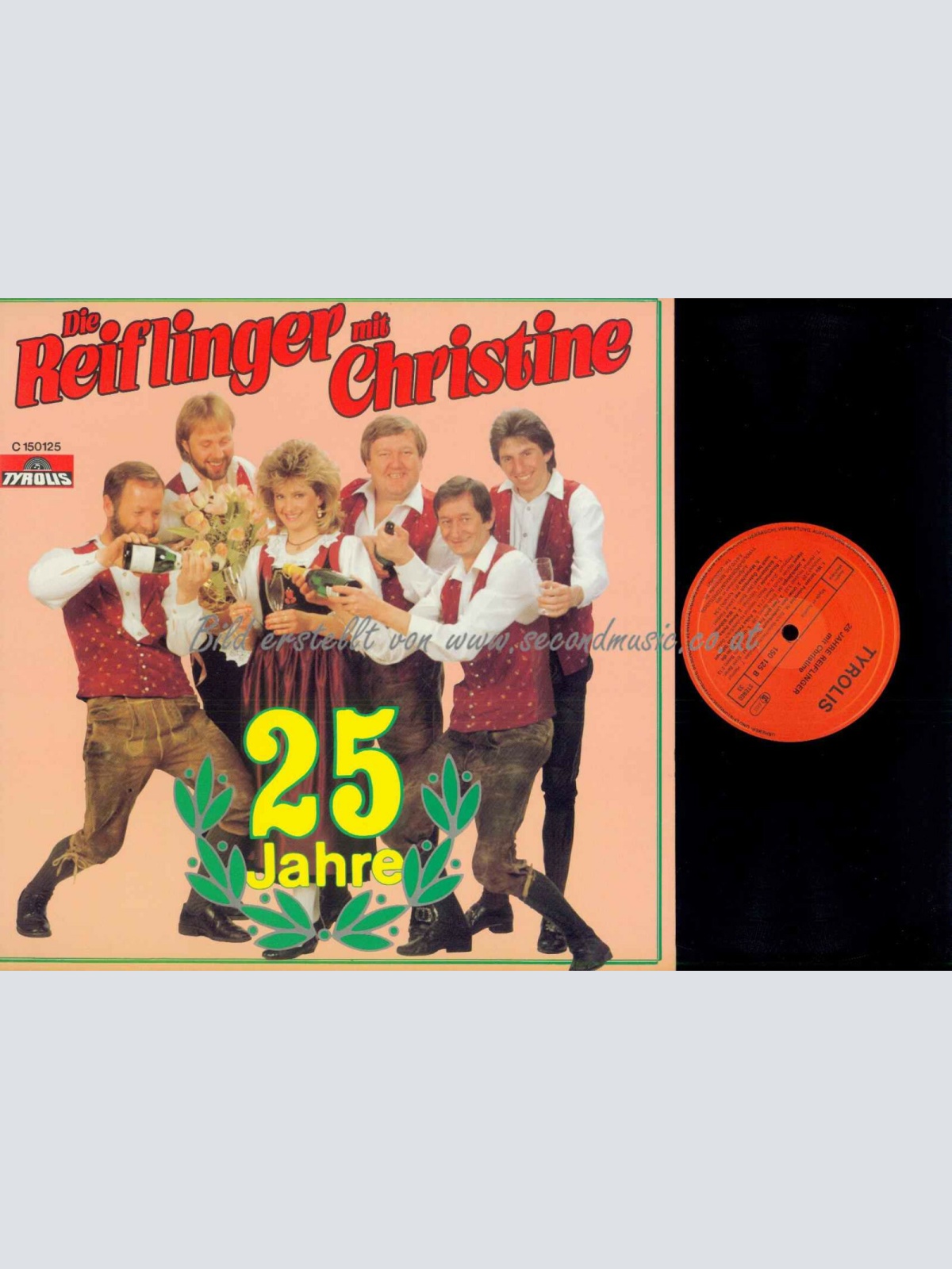 LP--Die Reiflinger mit Christine -- 25 Jahre   // NM