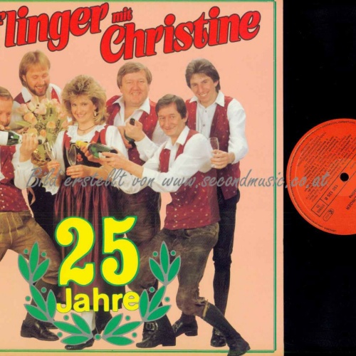 LP--Die Reiflinger mit Christine -- 25 Jahre   // NM