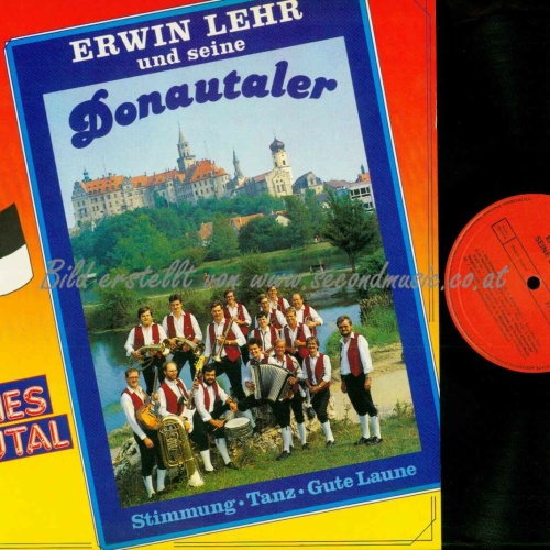 LP--Erwin Lehr & Donautaler --  Du schönes Donautal // NM