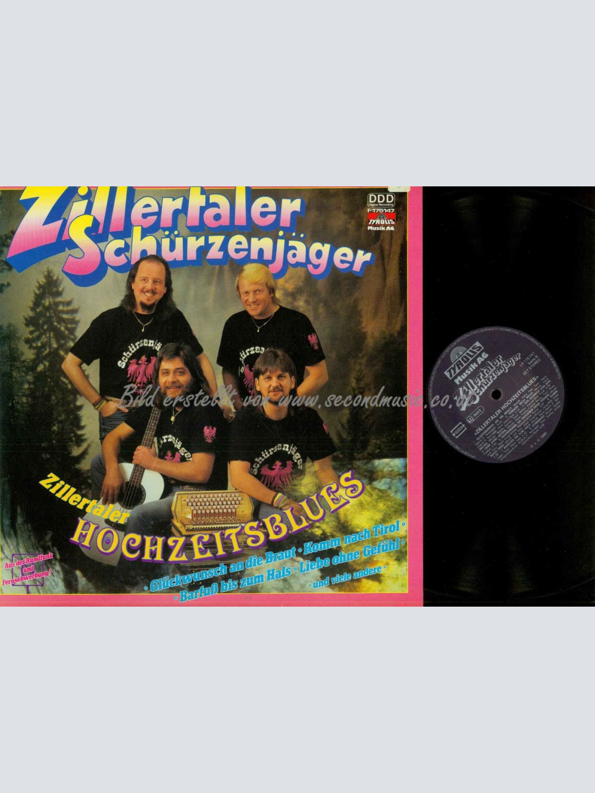 LP--Zillertaler Schürzenjäger – Zillertaler Hochzeitsblues  //NM