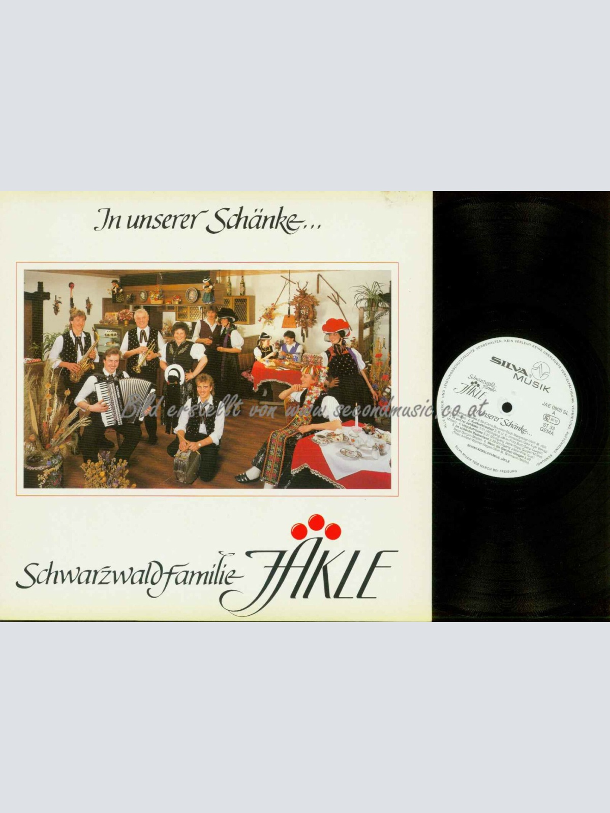 LP--Schwarzwaldfamilie Jakle --In unserer Schränke   //NM