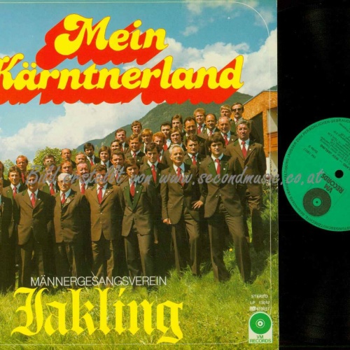 LP--Männergesangsverein Jakling – Mein Kärntnerland/  NM