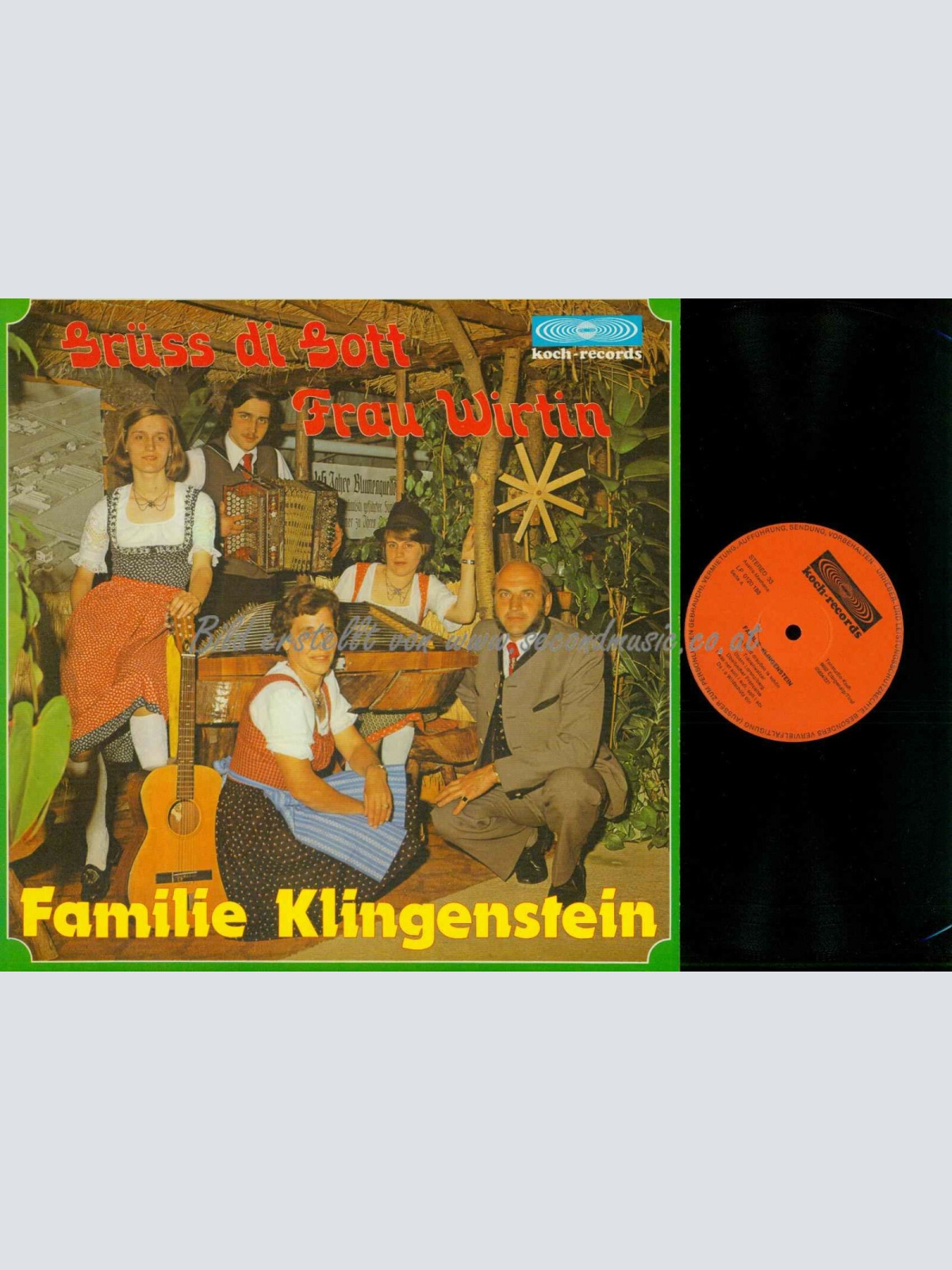 LP--Familie Klingenstein --Grüss di Gott Frau Wirtin   //NM