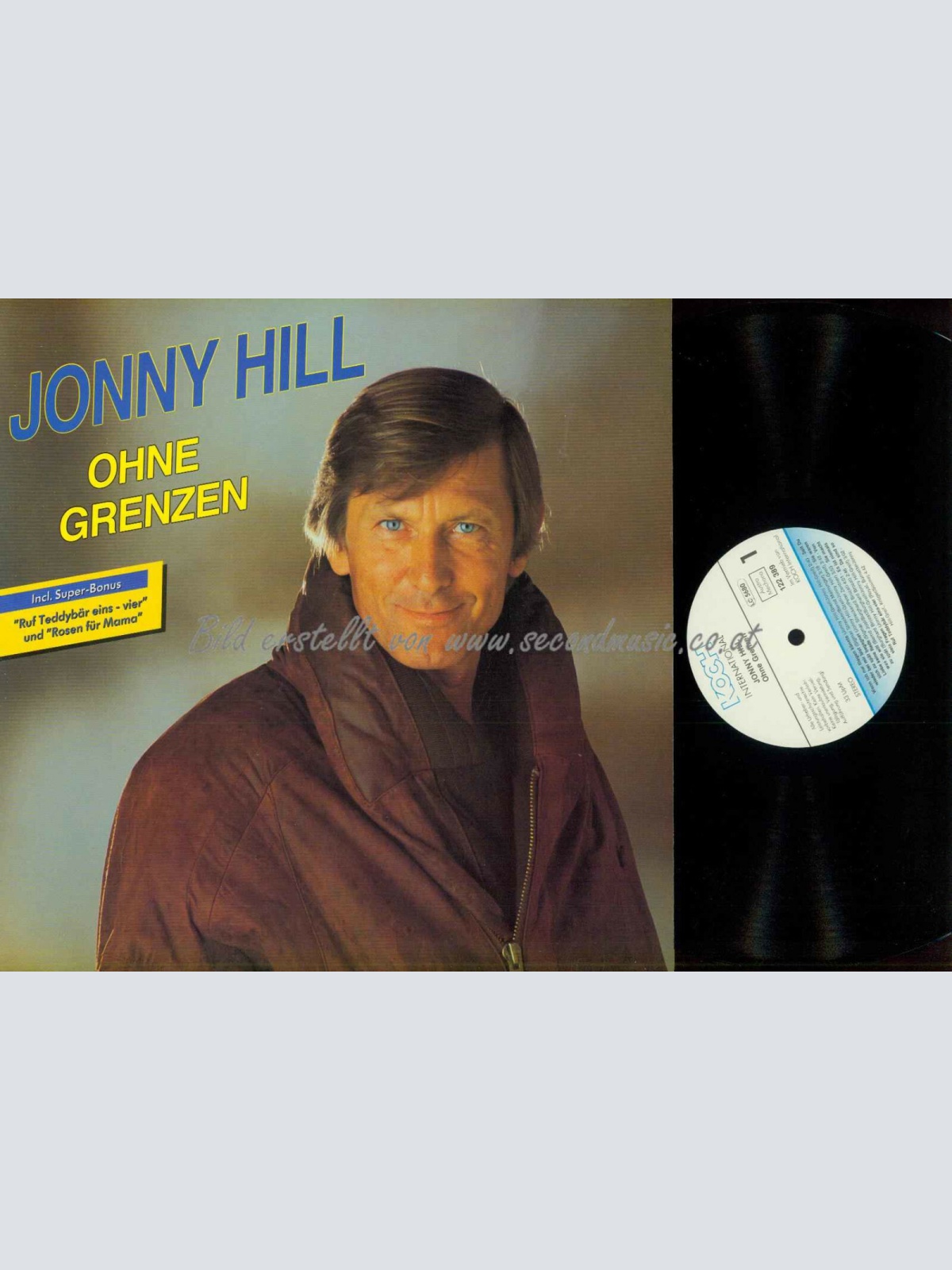 LP-- Jonny Hill – Ohne Grenzen  /   NM
