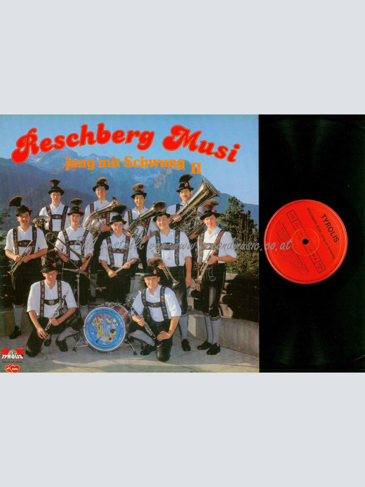LP--Reschberg Musi --  Jung mit schwung 2 /  NM