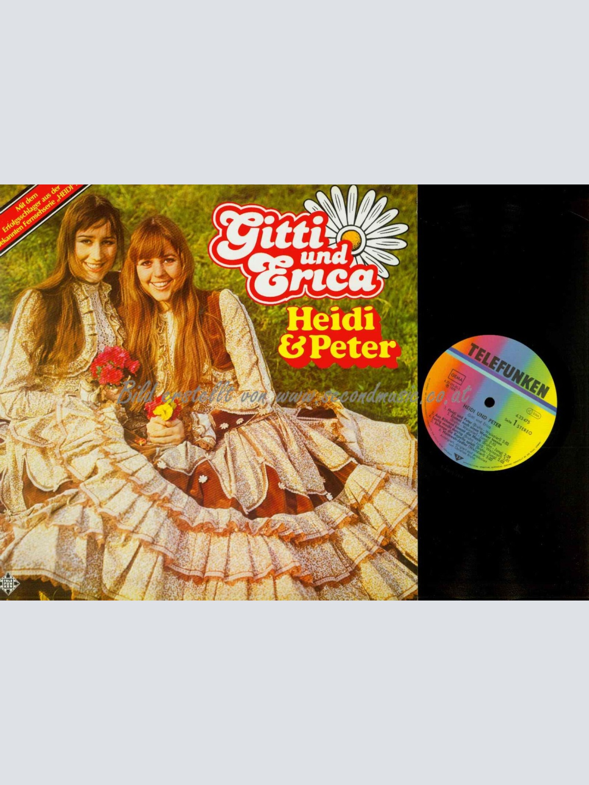 LP-- Gitti Und Erica – Heidi & Peter  /      NM