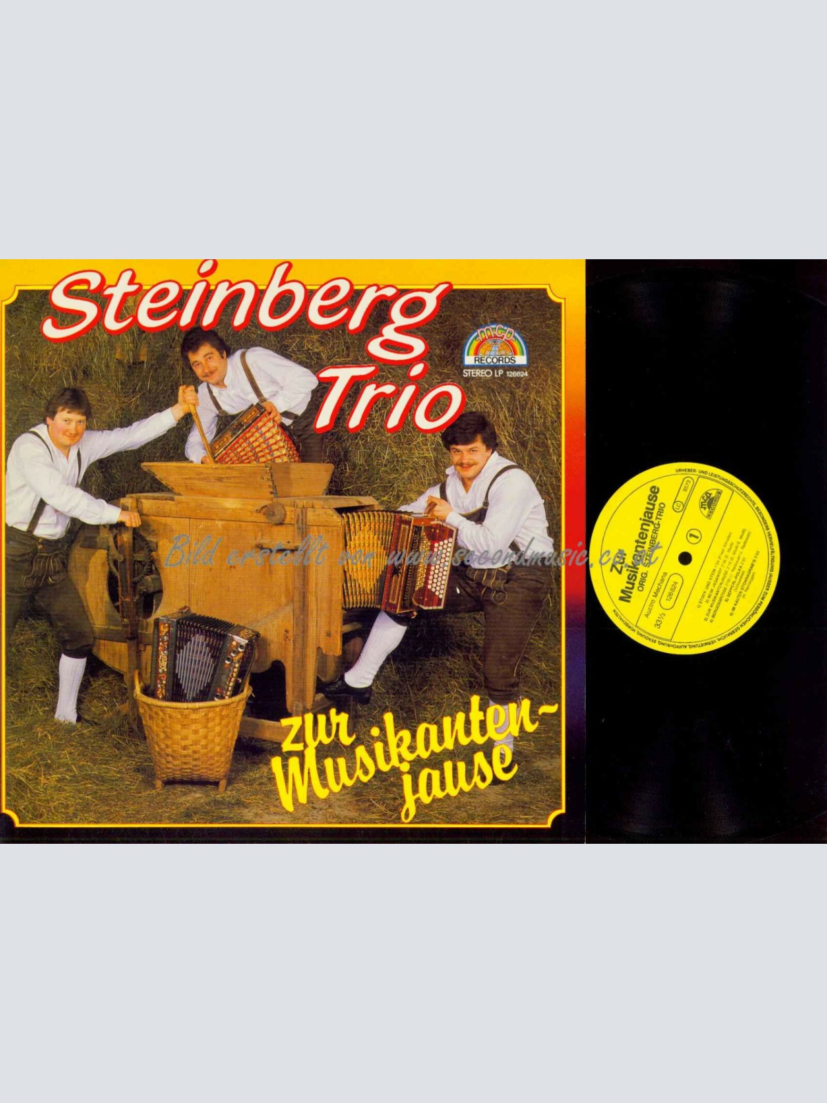 LP--  Steinberg Trio -  zur Musikantenjause  /    NM
